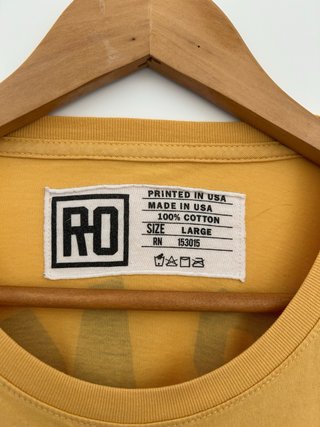 Camiseta Rocky Marciano SGT. 43 Amarilla