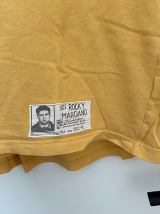 Camiseta Rocky Marciano SGT. 43 Amarilla