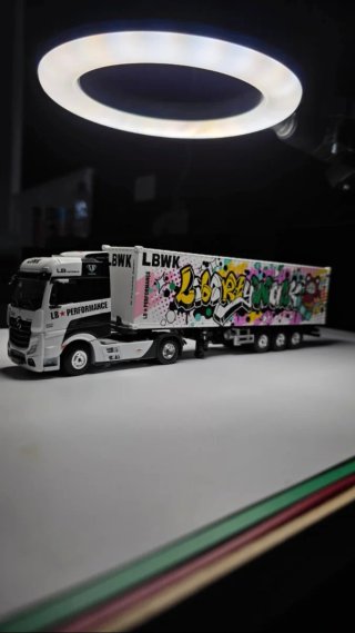 Mini GT Mercedes Benz Actros LBWK
