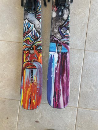 Esquís Atomic Bent 85 160cm año 2025