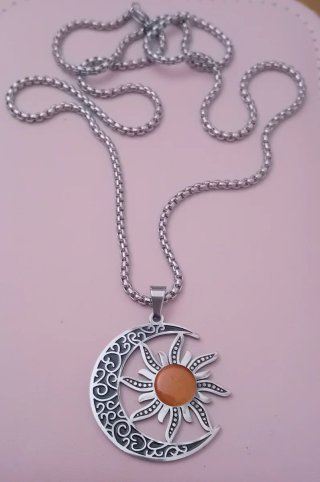 Colgante Sol y Luna