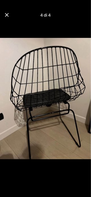 Sedia in Metallo Maison du Monde.