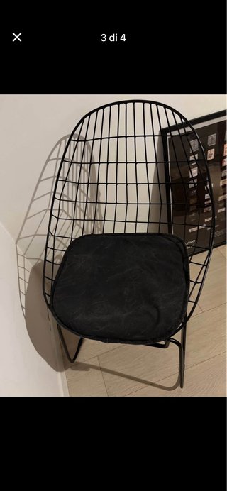Sedia in Metallo Maison du Monde.