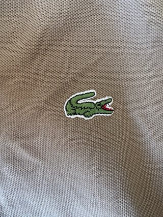 Polo Lacoste Beige Caqui Talla XL
