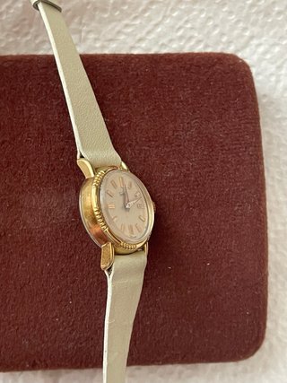 Reloj Eberhard chapado oro mujer vintage