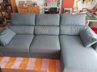 Sofá modular  con chaiselongue Eskilstuna de ikea