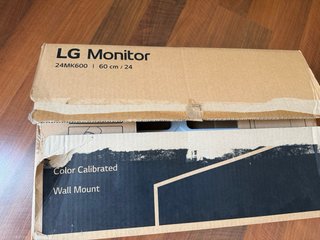 Monitor LG 24" (24MK600-B) 1080p, IPS, 75Hz