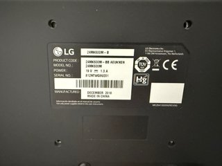 Monitor LG 24" (24MK600-B) 1080p, IPS, 75Hz
