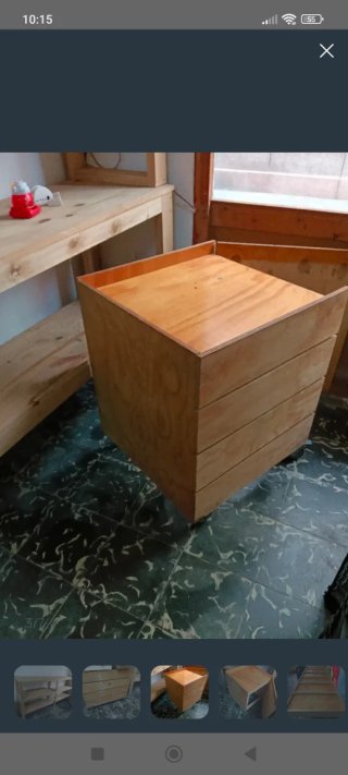 Expositor Frutería Madera