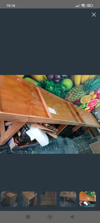 Expositor Frutería Madera