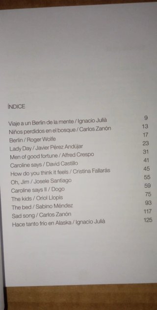 Libro Berlin Capital Alaska Lou Reed