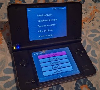 Nintendo DSi XL Nero + Custodia e Caricatore
