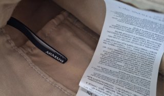 Pantaloni Uomo Armani Jeans Beige