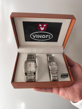 Relojes VINOFI Plata y Blanco