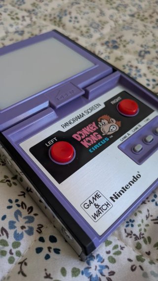 Donkey Kong Circus Game & Watch