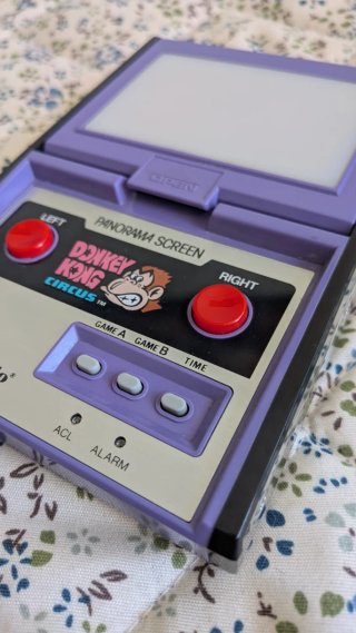 Donkey Kong Circus Game & Watch
