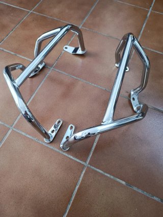 Defensa Honda Goldwing Cromada