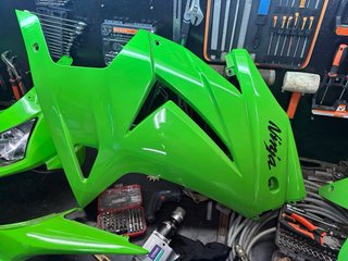 Carenagem Kawasaki Ninja 250R 2008 Verde