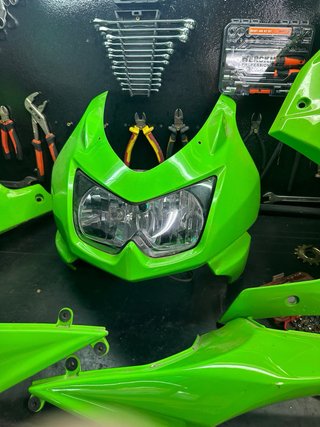 Carenagem Kawasaki Ninja 250R 2008 Verde