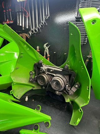 Carenagem Kawasaki Ninja 250R 2008 Verde