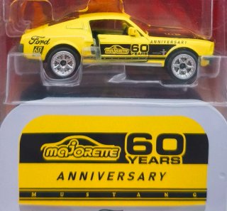 FORD MUSTANG MAJORETTE 60 ANIVERSARY CARS
