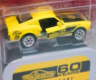 FORD MUSTANG MAJORETTE 60 ANIVERSARY CARS
