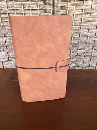 Cuadernos de notas de cuero sintético Tamaño A6