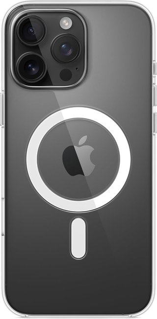 Apple funda transparente con MagSafe