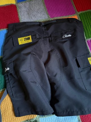Corteiz Cargo Pants Negros