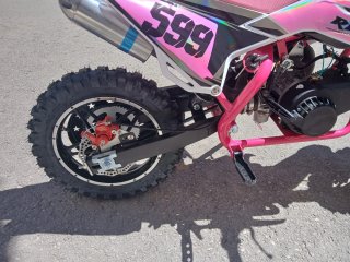 Minimoto Motocross  Rosa