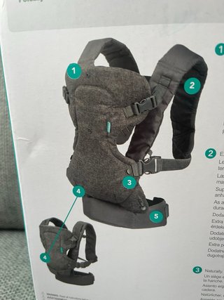 Mochila Portabebés Infantino Flip 4-en-1