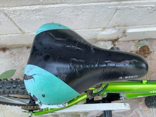 Bicicleta infantil 14 verde JL Wenti
