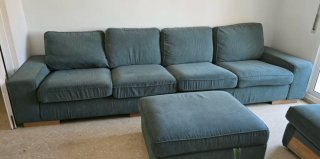 Sofá IKEA KIVIK modular rinconera + Puff