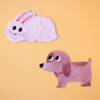 Puzzle Londji I LOVE my Pets 7 Puzzles
