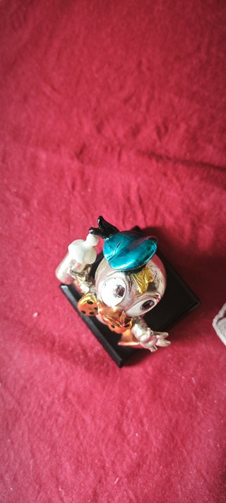 Paperino Baby Argento 925 Statuetta Disney Vintage