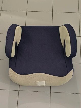 Alzador coche niño azul y beige