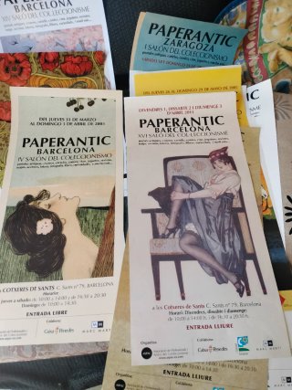 Póster Paperantic Barcelona
