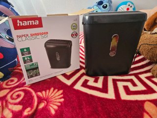 Trituradora de papel Hama Classic S61