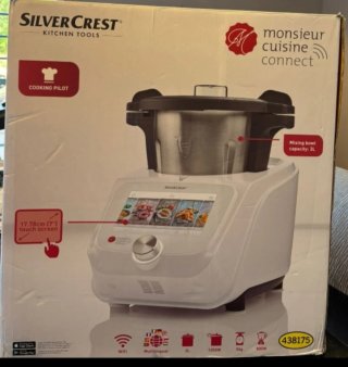 Robot de cocina Silvercrest Monsieur Cuisine Conne