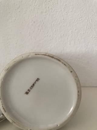 Jarrón Limoges porcelana