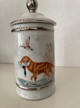 Jarrón Limoges porcelana