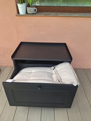 Armario negro ikea