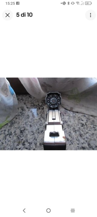 Pistola Giocattolo Gonher N124 Cap Metal