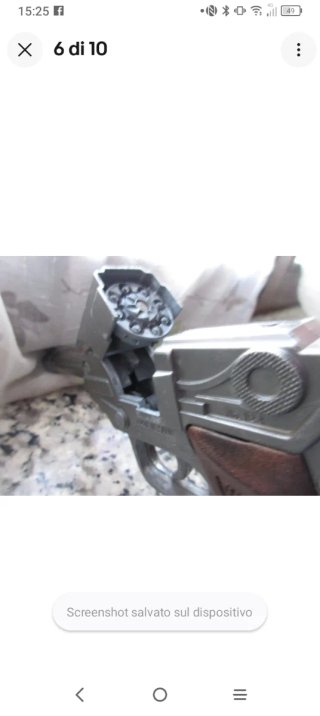Pistola Giocattolo Gonher N124 Cap Metal