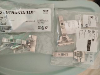 4 Bisagras para puerta de cocina