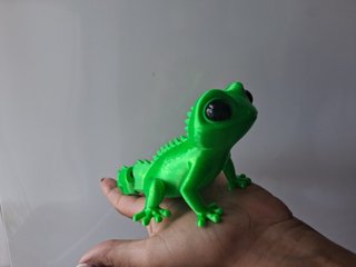 Lagarto Articulado Verde
