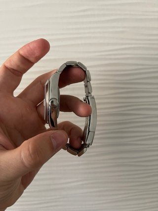 Reloj Seiko Hombre Automático Plata Blanco