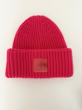 Gorro lana Bimba y Lola Fucsia/Coral
