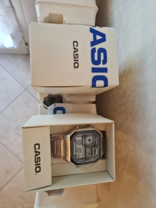 Orologio Casio Silver
