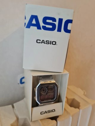 Orologio Casio Silver